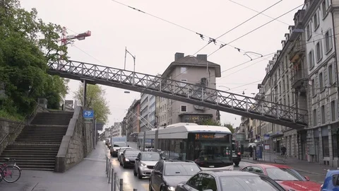 Polybahn timelapse Stock Footage 89178521