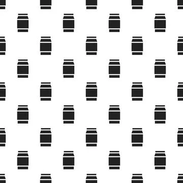 Polycarbonate jar pattern seamless Stock Illustration