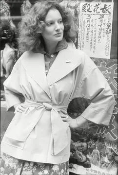 Polyester And Cotton Rain-jacket Sizes By Chaston From Miss Selfridge Rayon Blou Stock Photos