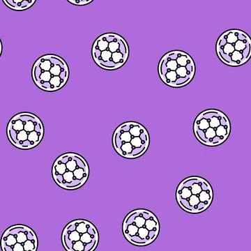 Polyester fabric cloth vector seamless pattern Stock Illustration