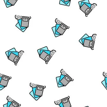 Polyester resin thermoset vector seamless pattern Stock Illustration