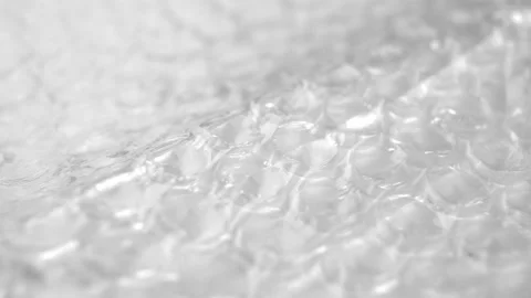 Polyethylene packaging bubble wrap texture. Macro Stock Footage 191873002