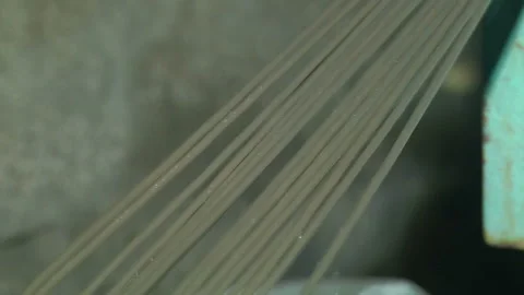 Polyethylene recycling process for secondary use Stock Footage 104998428