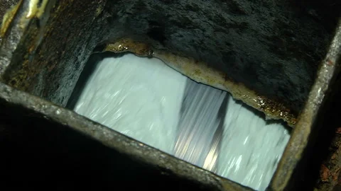Polyethylene recycling process for secondary use Stock Footage 105131456