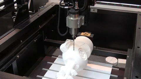 Polyfoam cutting machine Stock Footage 81012775