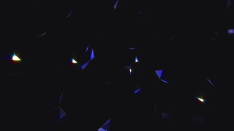 Polygon abstract 4K background dots and lines connect. Mirror light particles. Video stock 133257807