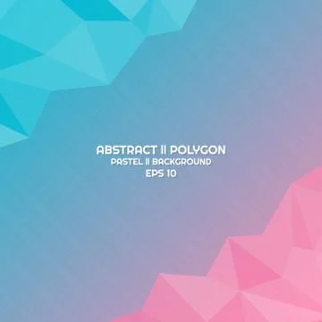 Polygon abstract background modern art shape design line backdrop style with Stock Illustration