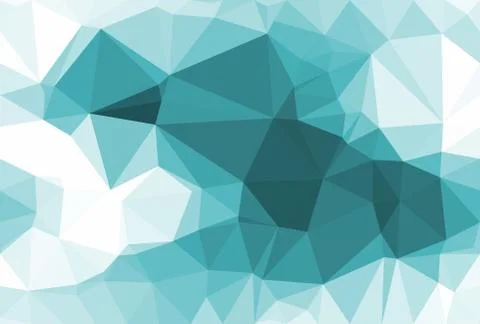 Polygon Abstract background Foto stock