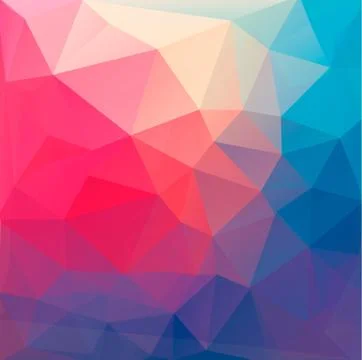 Polygon abstract background. vector. Stock Illustration