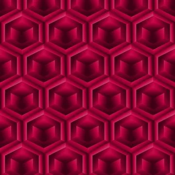 Polygon and cube Stock Illustration