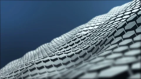 Polygon background abstract 3d rendering graphic animation. Video stock 107574217
