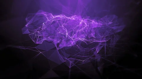 Polygon Background Stock Footage 46169253