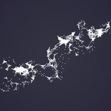 Polygon background vector Stock Illustration