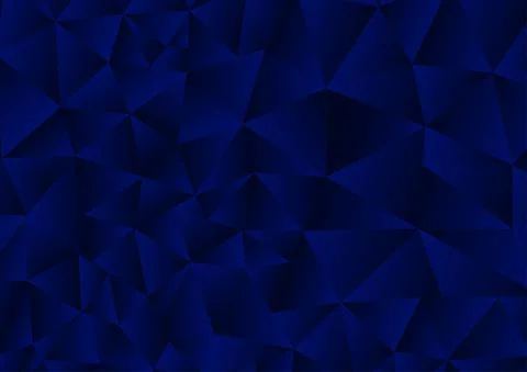 Polygon blue background pattern wallpaper Illustrazione stock