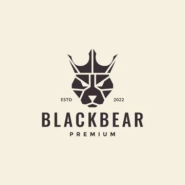 Polygon head bear grizzly hipster logo design vector graphic symbol icon il.. Stock Illustration