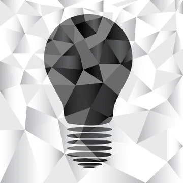 Polygon idea ecology concept 스톡 일러스트