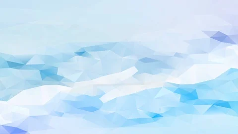 Polygon motif creating geometrical figures move from left to right with a lined Stock Footage 128349952