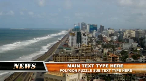 Polygon Puzzle Lower Third Stock After Effects