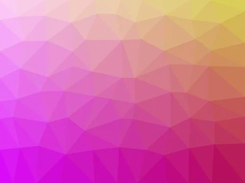 Polygon shape pink Stock Illustration