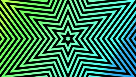 Polygon spreading retro color gradation ... | Stock Video | Pond5