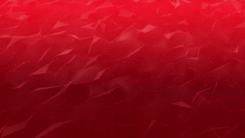 Polygon-style Irregular Moving Background Video 4K (Red) Vidéo 332500249