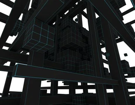 Polygon technology, data structure 스톡 일러스트