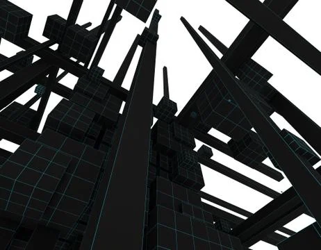 Polygon technology, data structure イラスト素材