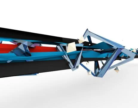 Polygon technology, data structure Illustrazione stock