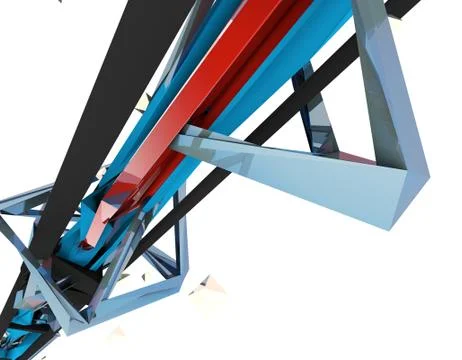 Polygon technology, data structure Illustrazione stock