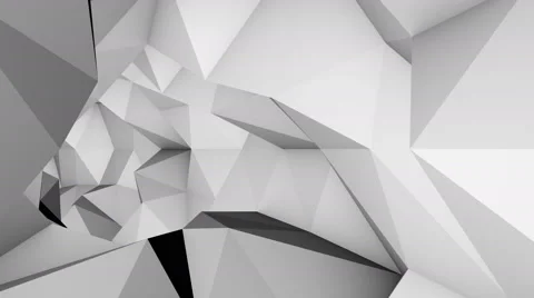 Polygon tunnel looping Stock Footage 50414310