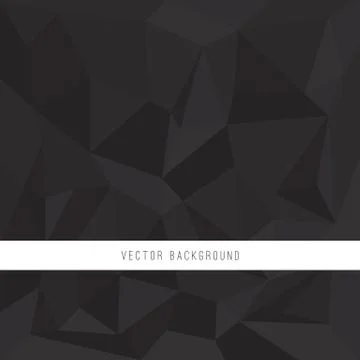 Polygon Vector Background Stock Illustration