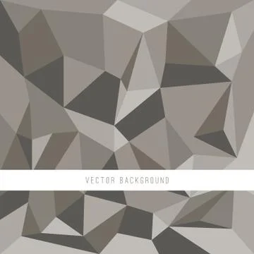 Polygon Vector Background Illustrazione stock