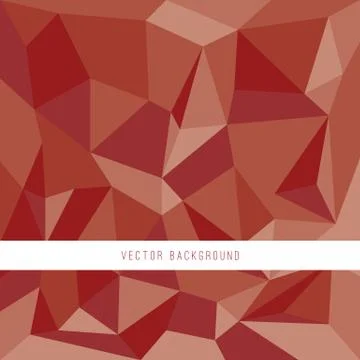 Polygon Vector Background Stock Illustration