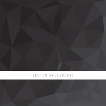 Polygon Vector Background Stock Illustration