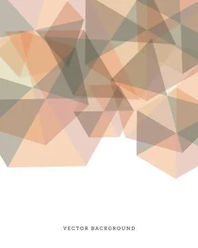 Polygon Vector Background Stock Illustration