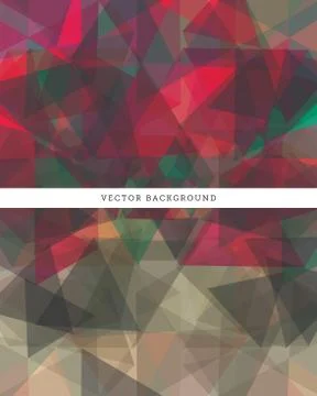 Polygon Vector Background Stock Illustration
