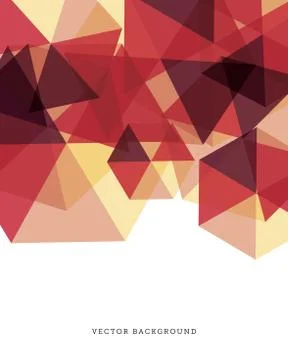 Polygon Vector Background Stock Illustration