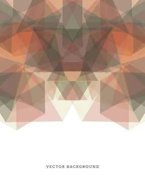 Polygon Vector Background Stock Illustration
