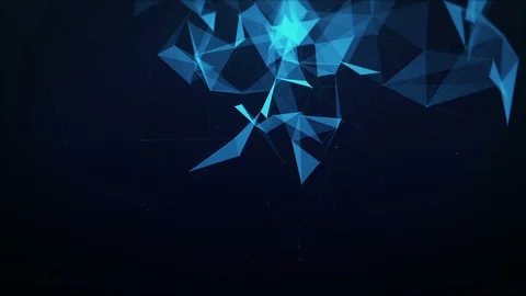 Polygonal Abstract Background Video stock 89834875