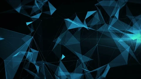 Polygonal Abstract Background Stock Footage 89834940