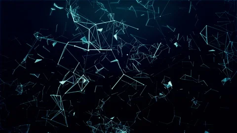 Polygonal Abstract Background Stock Footage 89836577