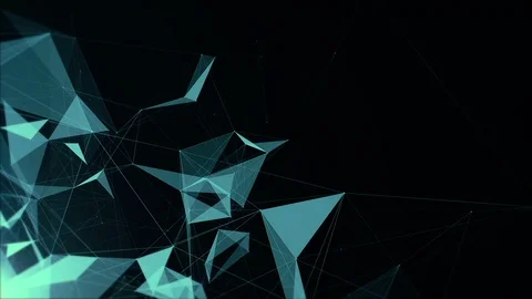 Polygonal Abstract Background Stock Footage 89837150