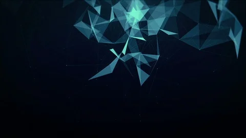 Polygonal Abstract Background Stock Footage 89837154
