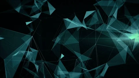 Polygonal Abstract Background Stock Footage 89837421
