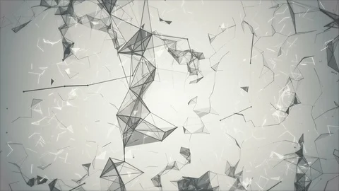 Polygonal Abstract Background Stock Footage 89873032