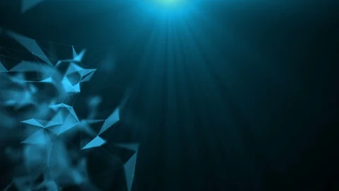 Polygonal Abstract Background Stock Footage 89873439