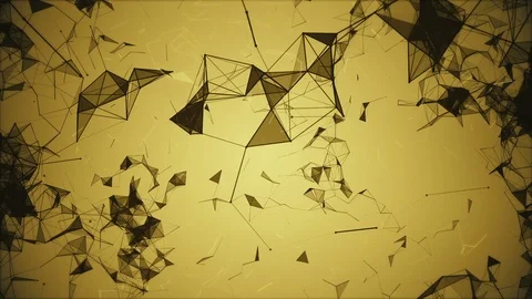 Polygonal Abstract Background Stock Footage 89874917