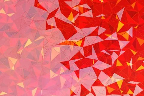 Polygonal abstract background.  Template geometric business design with trian 写真素材