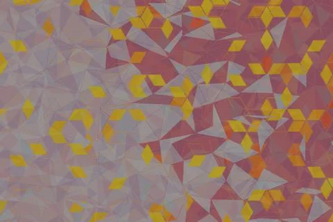 Polygonal abstract background.  Template geometric business design with trian Stock Photos