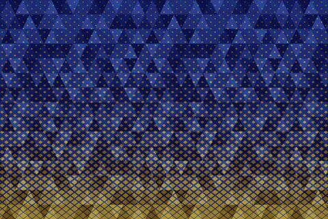 Polygonal abstract background.  Template geometric business design with trian 写真素材
